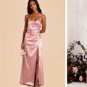 Birdy Grey Satin English Rose Catherine Dress